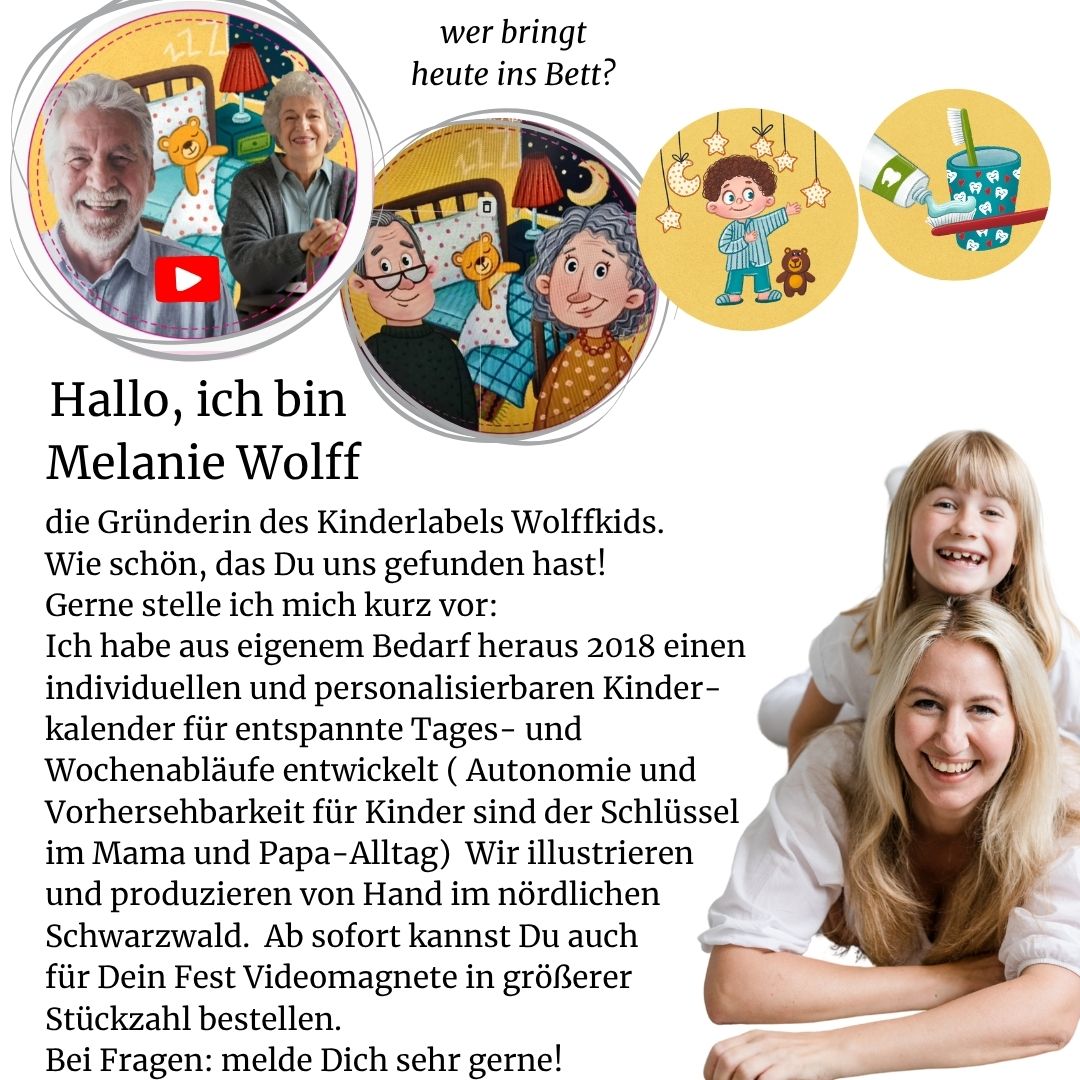 Videomagnete für Einladungs-und Dankeskarten oder Events